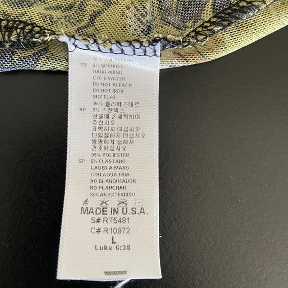 Rock Rose Couture Sheer Top Size Large - Picture 4 of 7